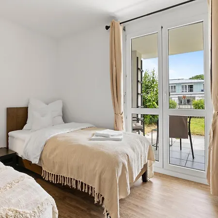 Apartamento Glücksfewo71 In Innenstadt Mit Privater Garage Und 2terassen Familienglück Auf 70qm Kempten